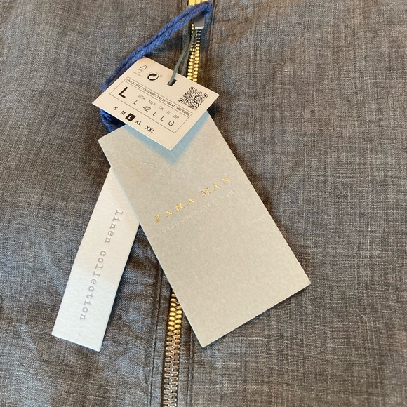 ZARA MAN Linen Jacket - Picture 4 of 7